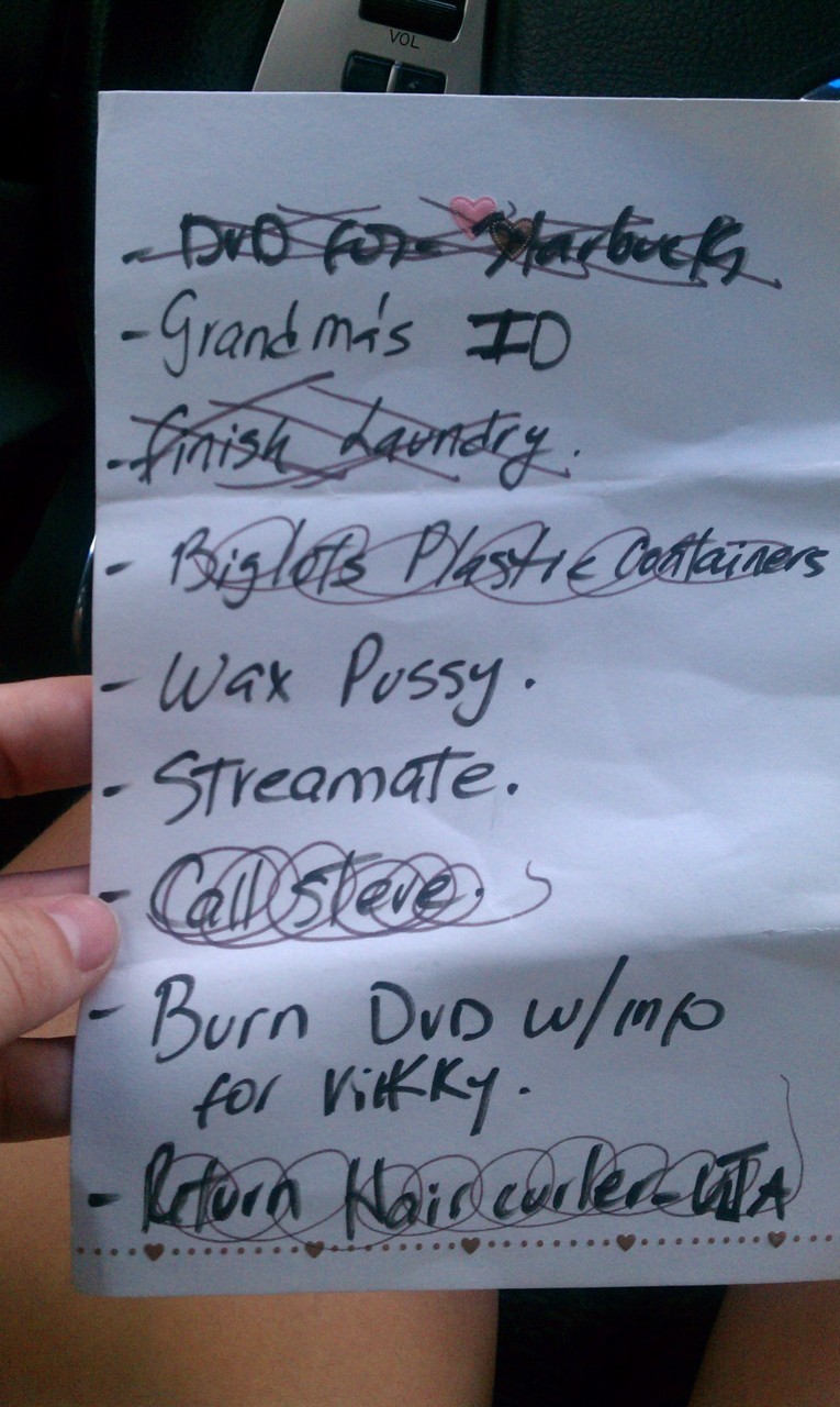 Almost done w my to do list of the day&hellip;.. only a couple of things left