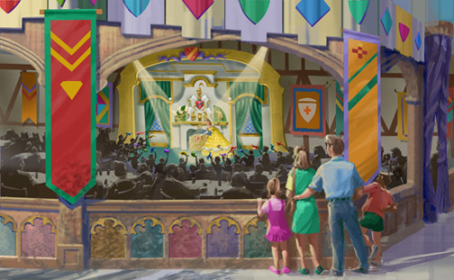 thedisneyhipster:  victorshow:  taoayumu:    More information on the Fantasy Faire; Rapunzel’s tower and Brave’s Merida will be part of the Fantasy Faire   Today at the D23 Expo, Walt Disney Parks and Resorts Chairman Tom Staggs and Disneyland