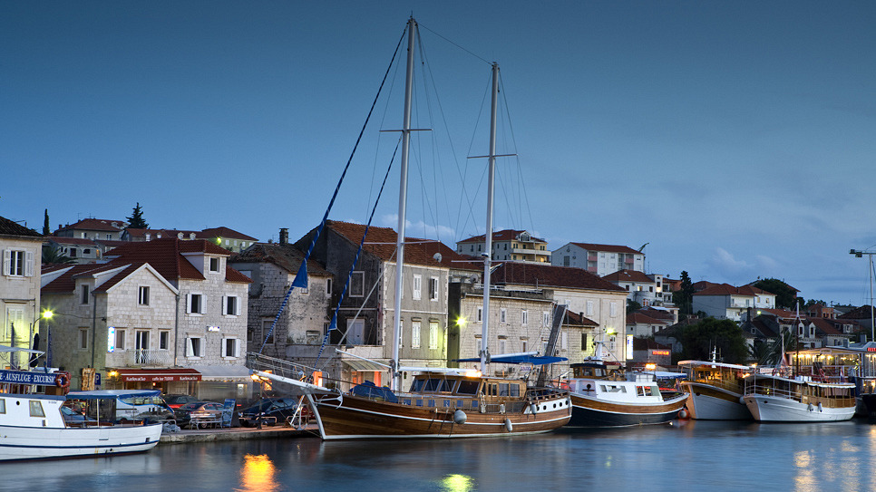 Today’s Daily Escape is the Dalmatian Coast in Trogir, Croatia.