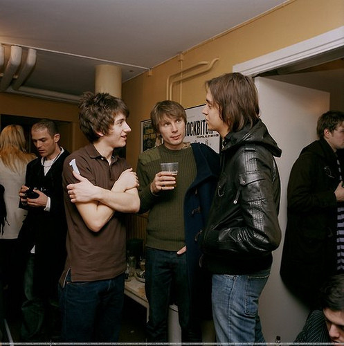 Alex Turner, Alex Kapranos &amp; Julian Casablancas 