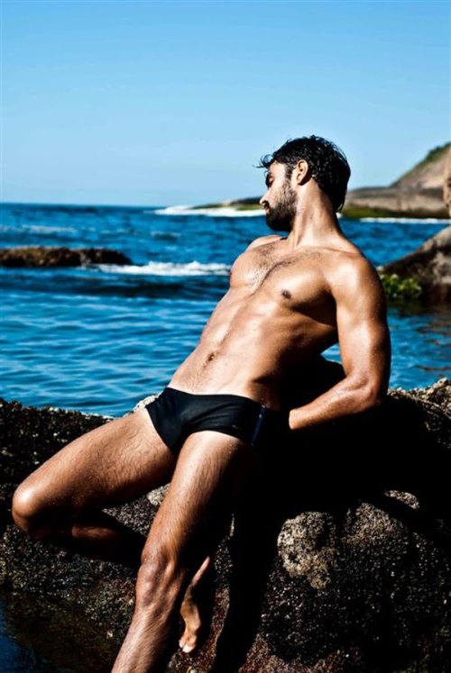 manly-vigour:  Caco Souza  (by Pedro Gigante) 