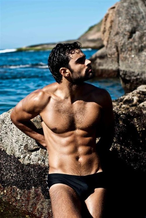 manly-vigour:  Caco Souza  (by Pedro Gigante) 