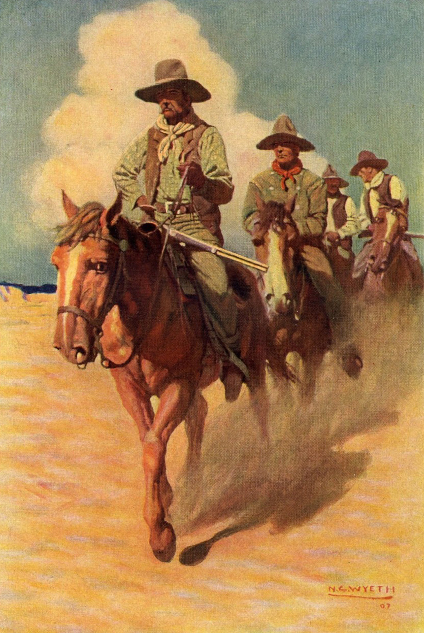 The Little Posse, N. C. Wyeth 