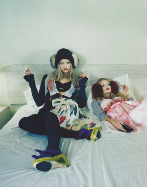 Gemma Ward & Lily Donaldson by Emma Summerton adult photos