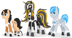 cutiemarkcrusaders:  (via Portal Ponies by =Delthero on deviantART)