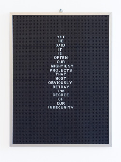 loverofbeauty:  defacedbook: Dan Miller - Pegboard, 2008 