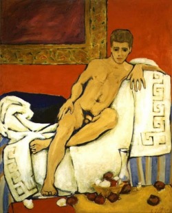 langoaurelian:  “Nude with Onions, Portrait