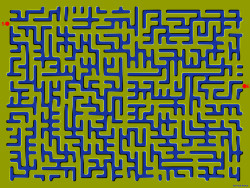 neuropsy:  Floating Maze Optical Illusion The image is static, your vision processing is not. If anyone attempts to actually do this, grab a barf bag. 