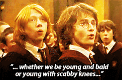 samwesson: Hogwarts, Hogwarts, hoggy warty Hogwarts, Teach us something, please,