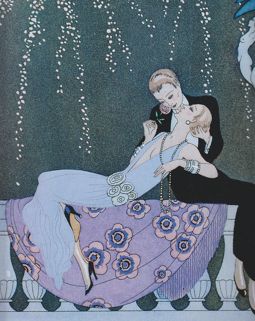hoodoothatvoodoo:  Le Feu (The Fire) (1925) For “Fetes Galantes” by Paul Verlaine. 