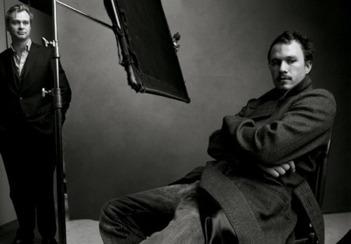 Heath and Christopher Nolan
