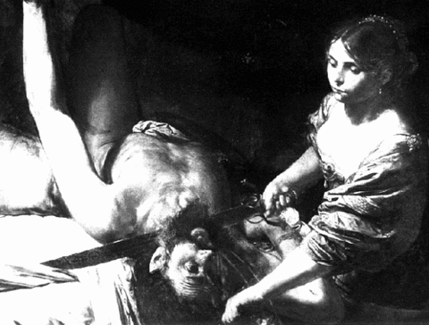 geekyvamp:  wow. different versions of Judith slaying Holofernes, by the looks of