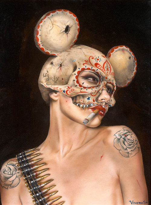 troleindustries:Voodoo Child - by Brian M Viveros