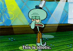 missdontcare-x:That awkward moment when you realize you’re basically Squidward.