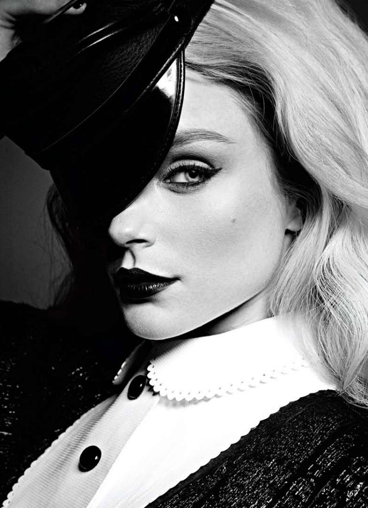 stylesouk:  Image: Jessica Stam by Max Abadian for Flare (September 2011) Source: