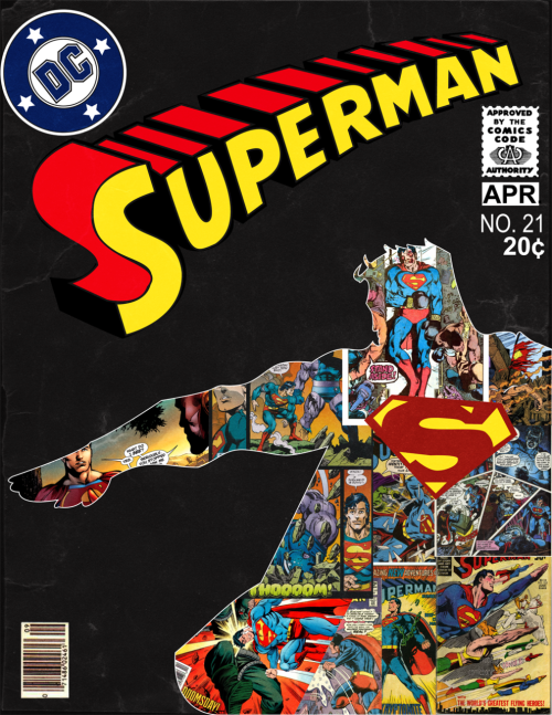 yushisworld:  DC Comics faux comic book covers, made with images from classic covers and panels from comics of the character. Enjoy! I have more coming very soon! Made By me in Illustrator. that looks so bamf! 