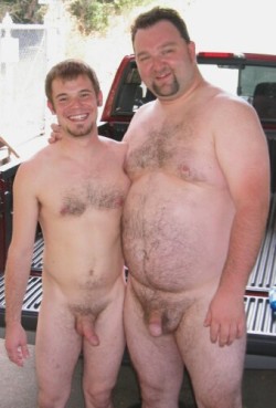 dadsonsex:  Dad said we could be nude at home now that the divorce was final.