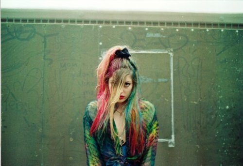 EVEN BETTER. rainbow hairz