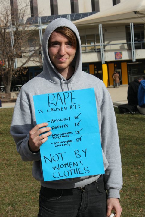 menspeakout:Another man in a hoodie, who doesn’t blame women’s clothing. 