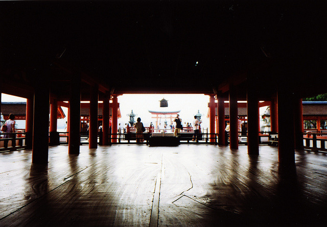 God’s way ‐厳島神社‐ by xavi6 on Flickr.