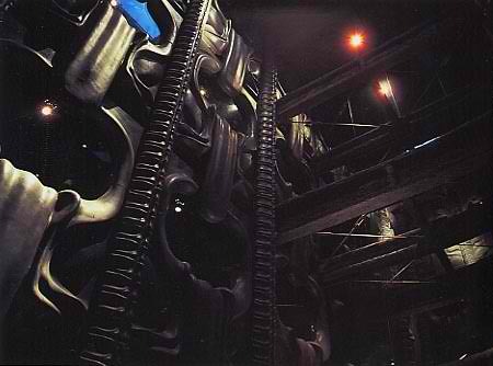 eschatologics:  TOKYO H.R. GIGER BAR “The Giger-Bar in Tokyo was actually created against my will. While I was in Tokyo, I was asked to make a wish, on stage, during a press conference. Spontaneously, I wished for a bar, which was then brought into