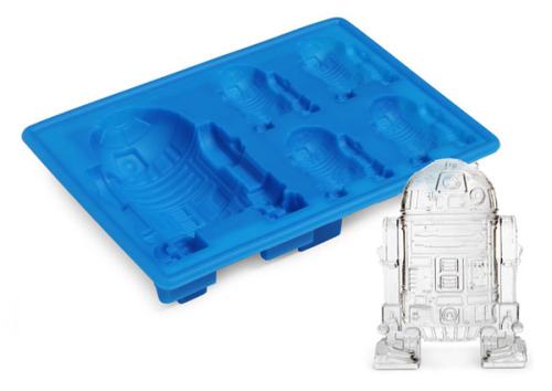 justinrampage: These ARE the ice cube trays that you were looking for! R2-D2 and Carbonite Han Solo 