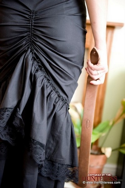 meh-ness:  She took great care in caring for her vast aray of floggers, whips and