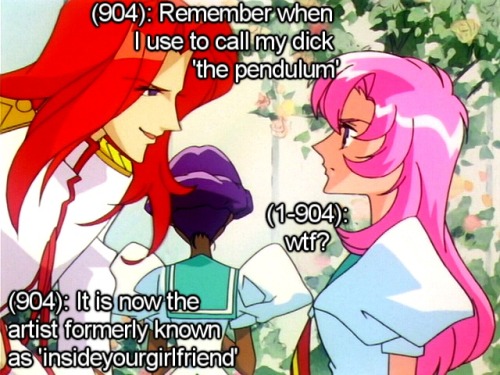 As exceedingly amusing as I find this, I’ve been seeing these quotes (and with other animes/random images too) all over the place and I have to ask: What’s with the numbers? I don’t get it. Also where are they from?