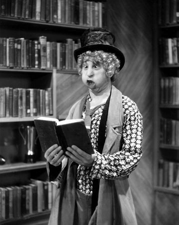 Harpo doing his classic gookieIf you don’t know the story behind the gookie, he actually was i