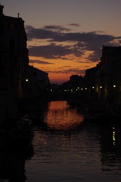 camerafacetravels:  Sunset in Venice  You