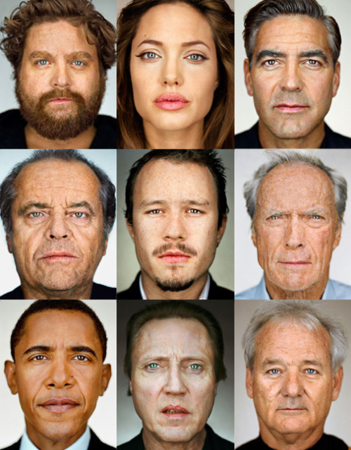 Sex herwrittings:  Martin Schoeller, a New York pictures