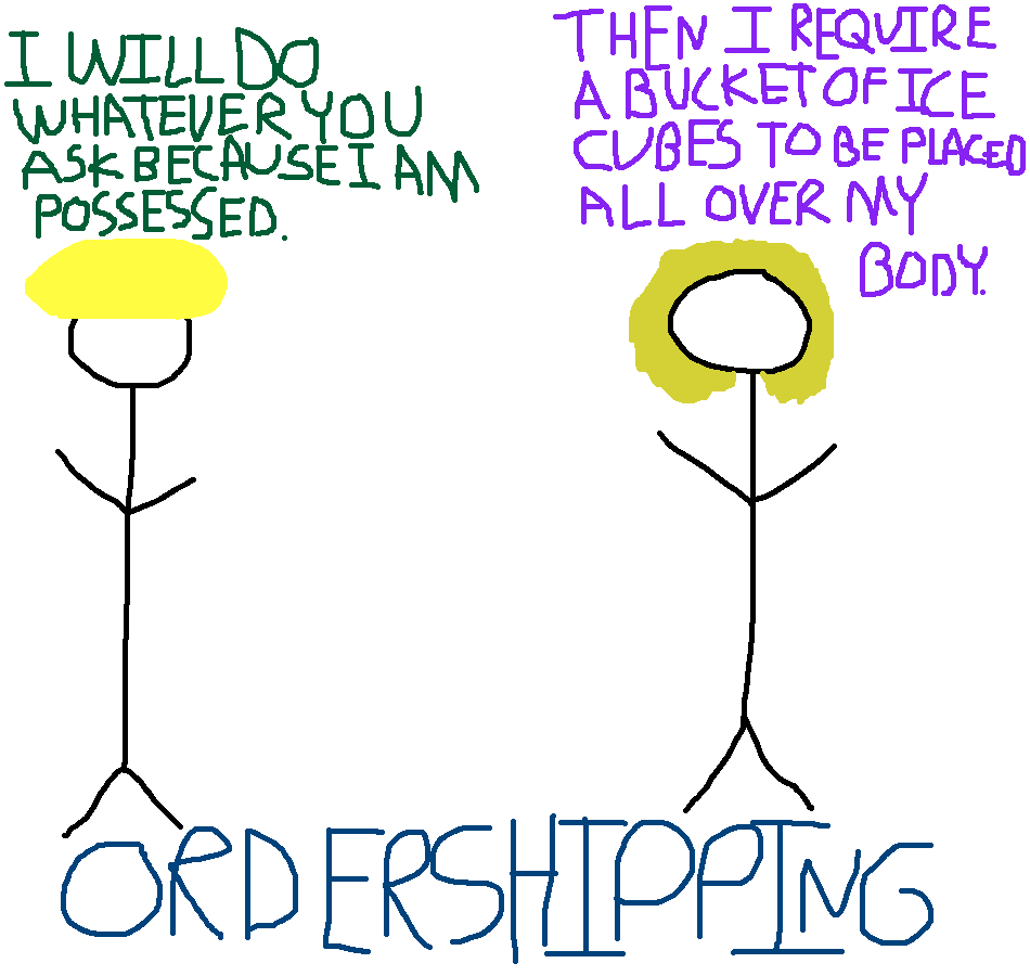 millenniumtinnyrod:  Anonymous asked:  Heh heh, ordershipping please? (Malik x possessed
