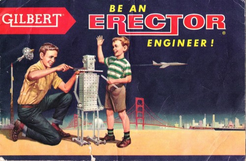 The Gilbert “Be an Erector Engineer!” from 1958