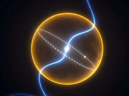 bubbleant:  internerd:  (Reuters) - Astronomers have spotted an exotic planet that seems to be made of diamond racing around a tiny star in our galactic backyard. The new planet is far denser than any other known so far and consists largely of carbon.