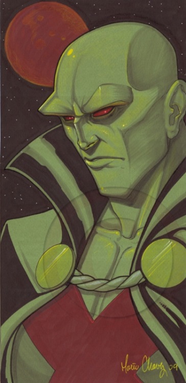 jlavengers:Martian Manhunter by Mario Chavez