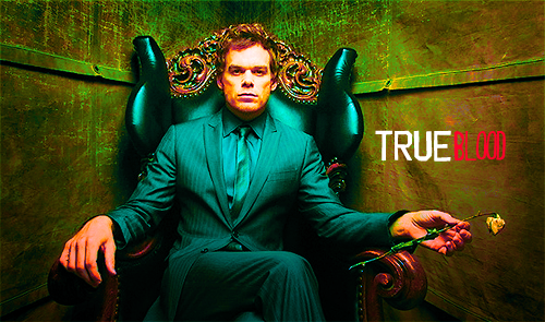 woodsboro:    TRUE BLOOD | MICHAEL C. HALL | asked by dex-morgan (again!)King