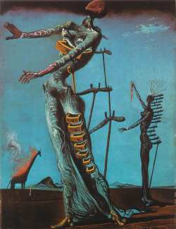 &ldquo;The Burning Giraffe&rdquo;, by Salvador Dalí