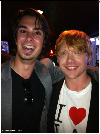 memoirsofafangirl:Ron and Ron! So this is the coolest thing ever!MY LIFE IS COMPLETE
