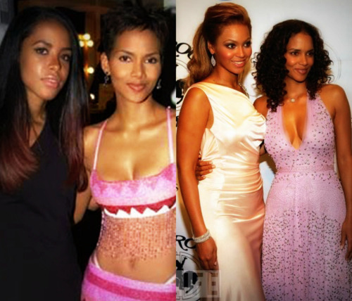 Aaliyah and Beyonce similar pics.. Thoughts? (Please reblog)
