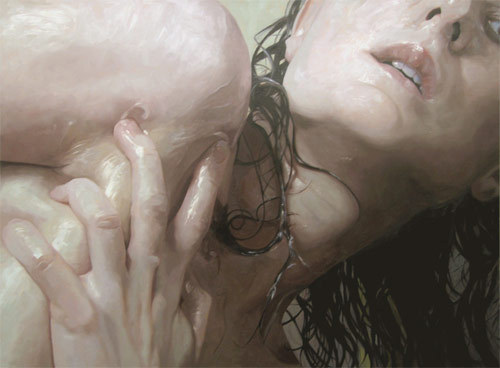 dragonsroar:  pepsie:  kaarms:  lavoisier:  Paintings by Alyssa Monks.  Look at how she painted the skin.  i refuse to accept these are paintings  pees everywhere 