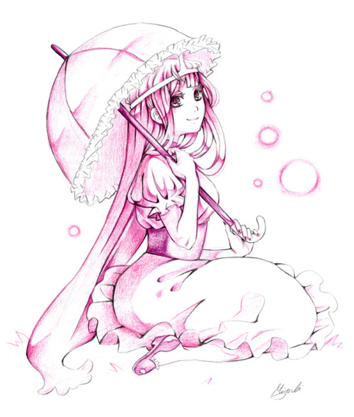 miyuli:  Princess Bubblegum! I actually really like the girls from Adventure Time x3Also, I opened sketch commissions http://miyuli.deviantart.com/journal/43608497/ … if anyone’s interested >_< 