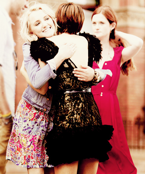  Emma Watson and Evanna Lynch 