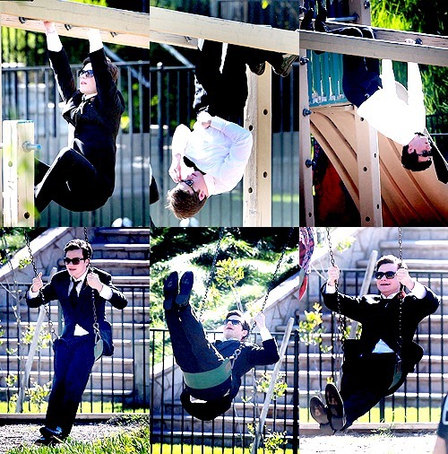 struckbylux: Colfer Candids ↳ What’s My Age Again?