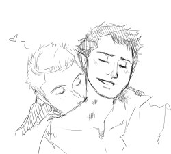 For: Subatomical27  Description: Dean Practically Giving Cas A Hickey On His Neck,