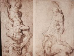 Necspenecmetu:  Daniele Da Volterra, Figures Wrestling, 16Th Century 