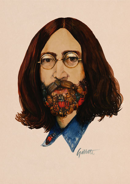 artparasite:  B Is For Beatles, Michael Gillette 
