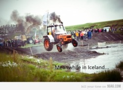 9gag:  Meanwhile in Iceland…  veesh olha