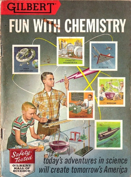 Gilbert &ldquo;Fun With Chemistry&rdquo; instruction booklet.