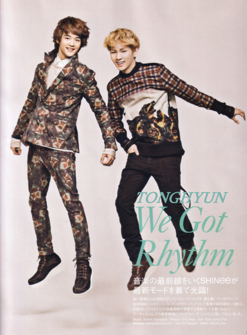 SHINee for  "VOGUE JAPAN" 