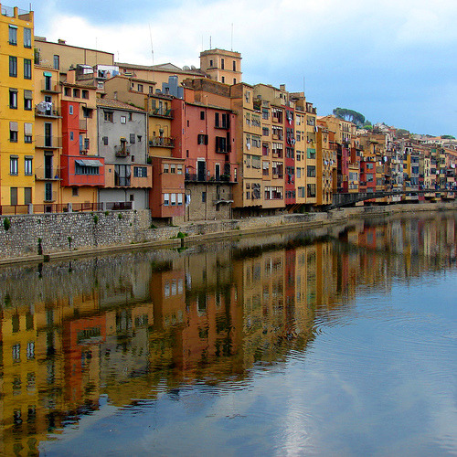 Girona reflections | Girona, Catalonia, Spain© felber